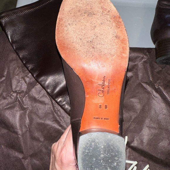 Cole Haan Very soft Brown Leather Pull on boots size 8 - Picture 4 of 4